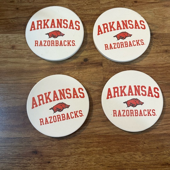 Arkansas‎ Razorbacks Stone Coasters - Picture 4 of 4